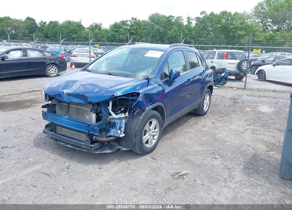 2020 CHEVROLET TRAX FWD LT VIN: 3GNCJLSB6LL222485