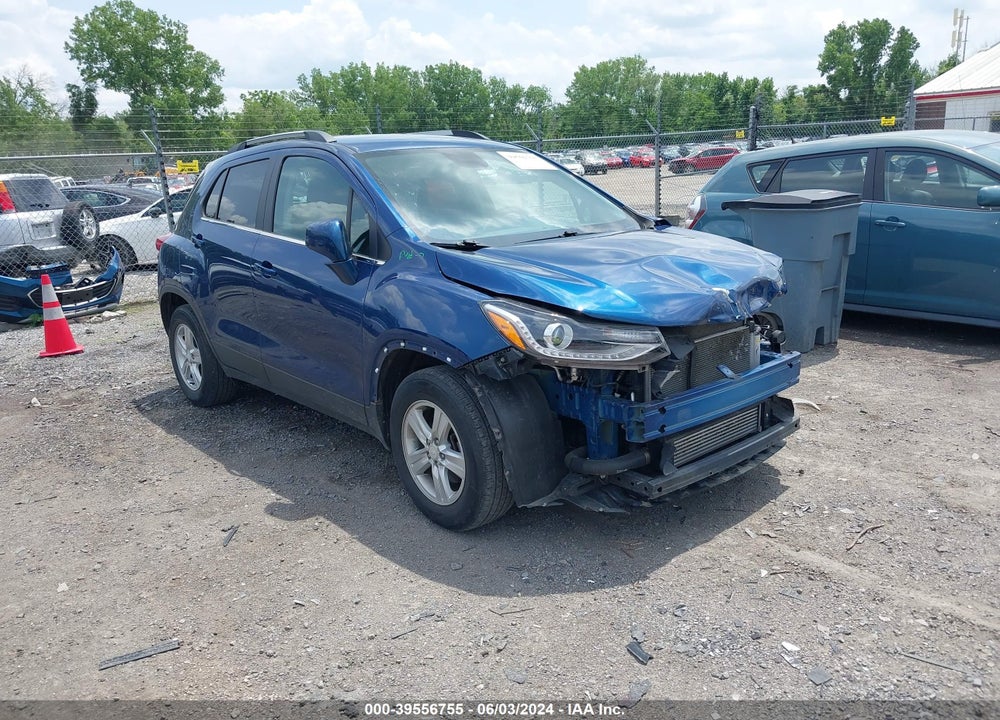 2020 CHEVROLET TRAX FWD LT VIN: 3GNCJLSB6LL222485