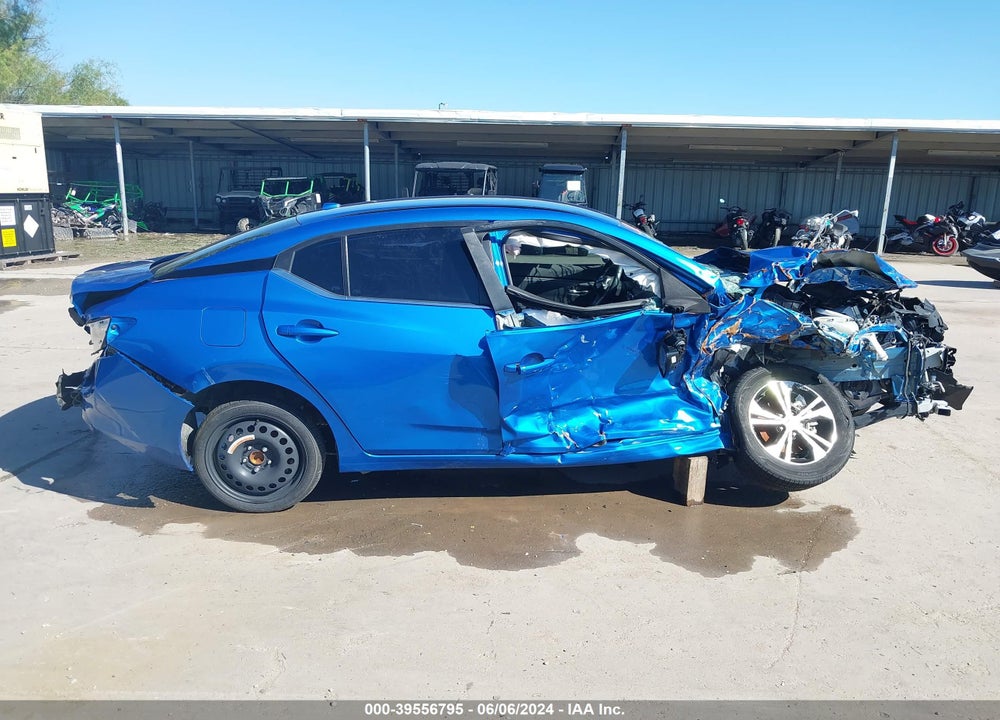 2022 NISSAN SENTRA SV XTRONIC CVT VIN: 3N1AB8CV5NY253691