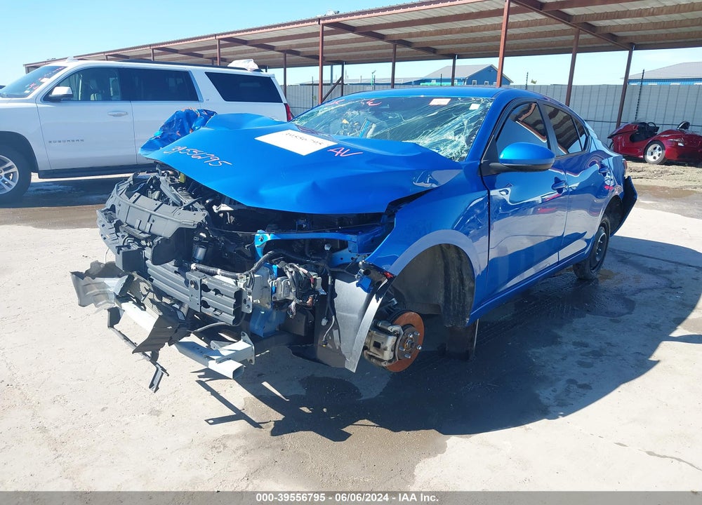 2022 NISSAN SENTRA SV XTRONIC CVT VIN: 3N1AB8CV5NY253691