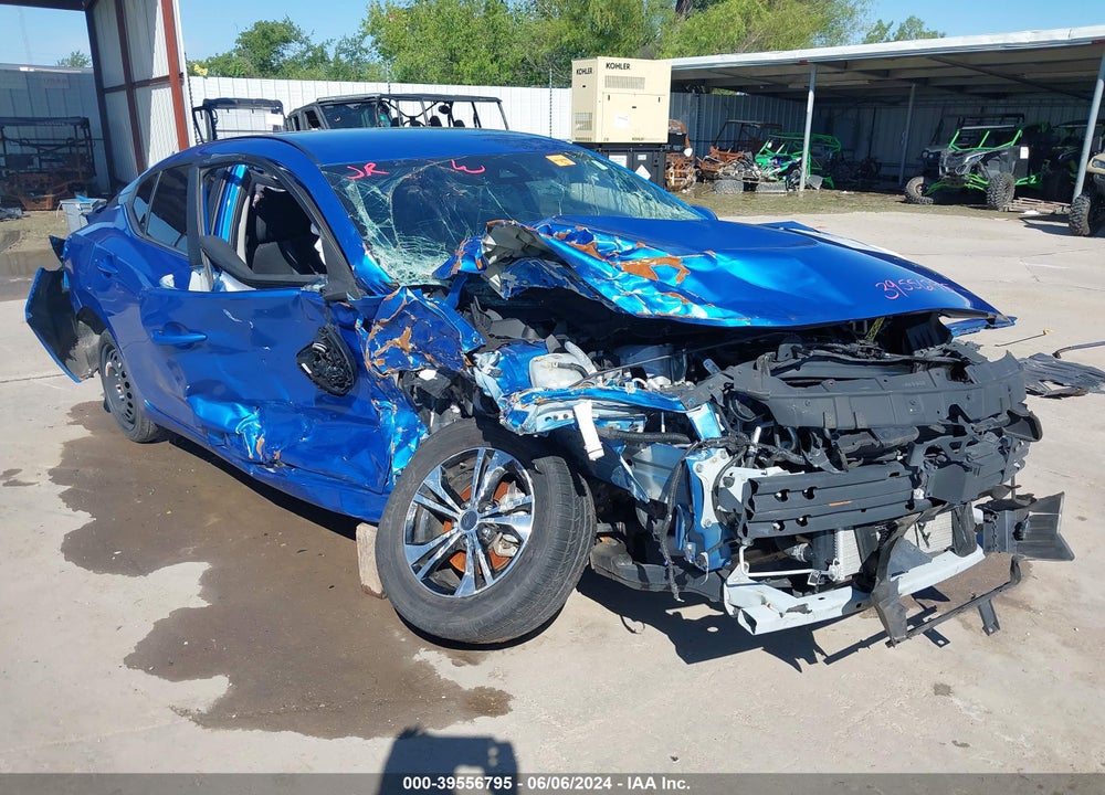2022 NISSAN SENTRA SV XTRONIC CVT VIN: 3N1AB8CV5NY253691