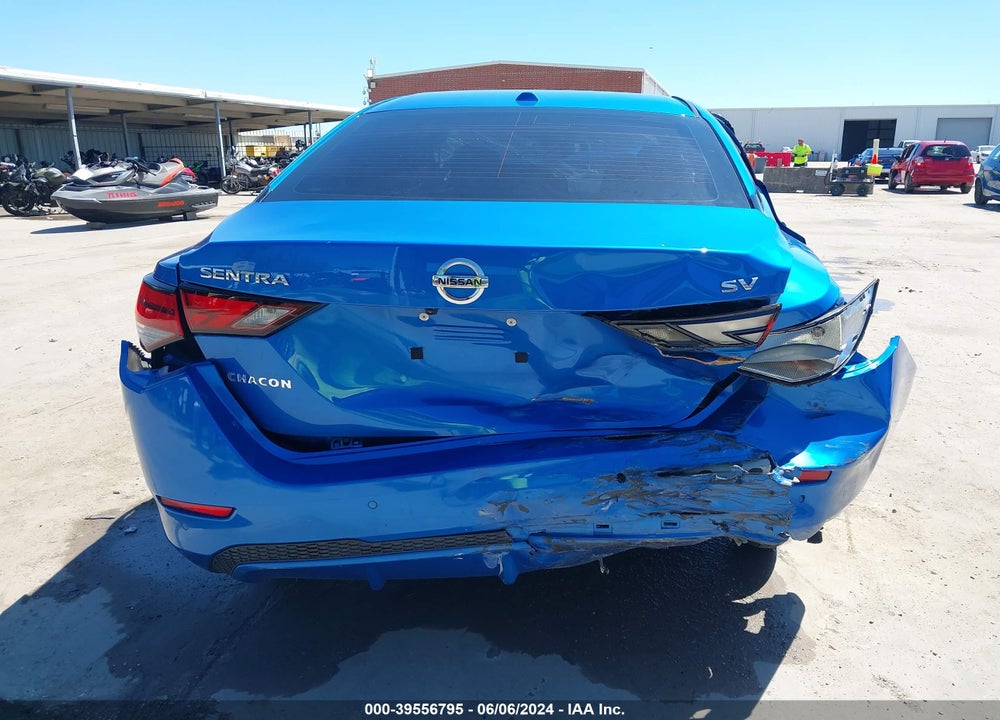 2022 NISSAN SENTRA SV XTRONIC CVT VIN: 3N1AB8CV5NY253691