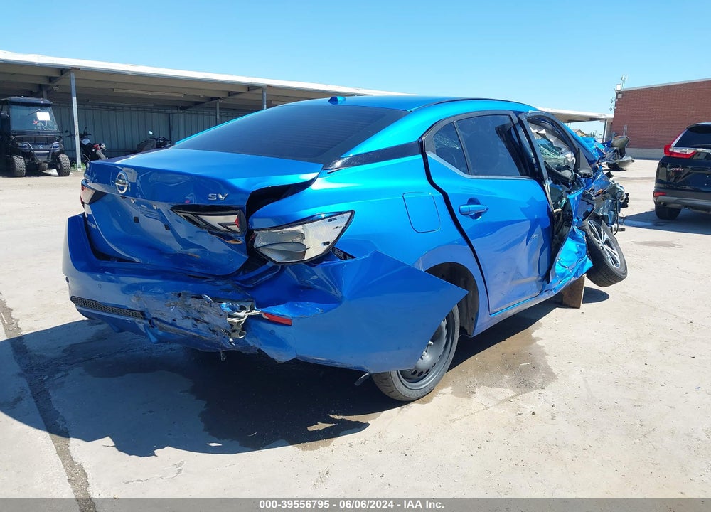 2022 NISSAN SENTRA SV XTRONIC CVT VIN: 3N1AB8CV5NY253691