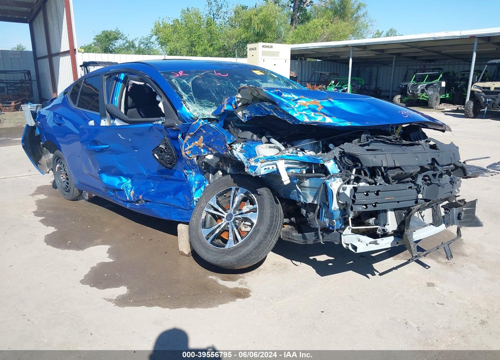 2022 NISSAN SENTRA SV XTRONIC CVT VIN: 3N1AB8CV5NY253691