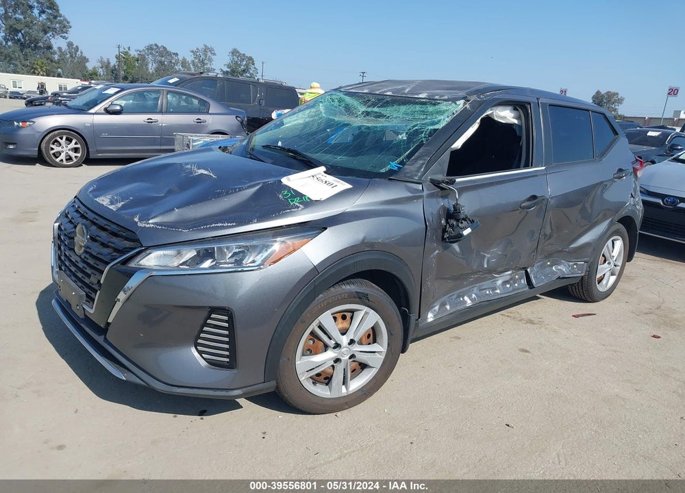 2021 NISSAN KICKS S XTRONIC CVT VIN: 3N1CP5BV3ML555440