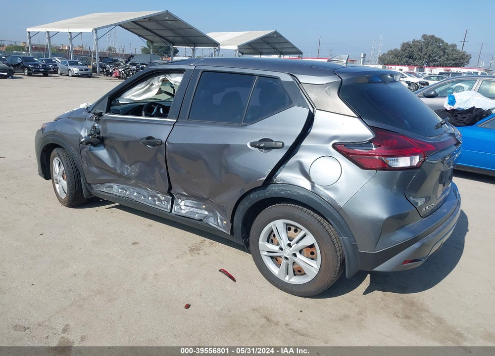 2021 NISSAN KICKS S XTRONIC CVT VIN: 3N1CP5BV3ML555440