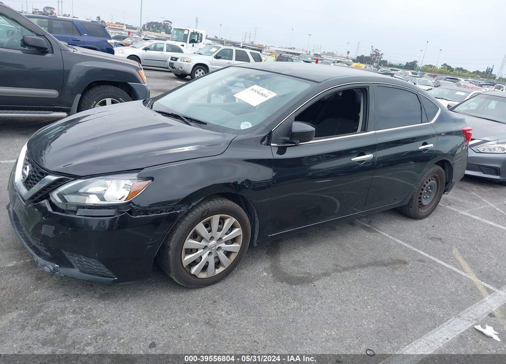 2016 NISSAN SENTRA S VIN: 3N1AB7AP1GY253480