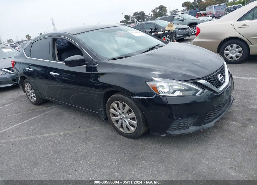 2016 NISSAN SENTRA S VIN: 3N1AB7AP1GY253480