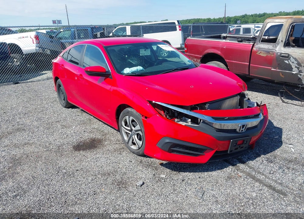 2018 HONDA CIVIC LX VIN: 2HGFC2F56JH582734