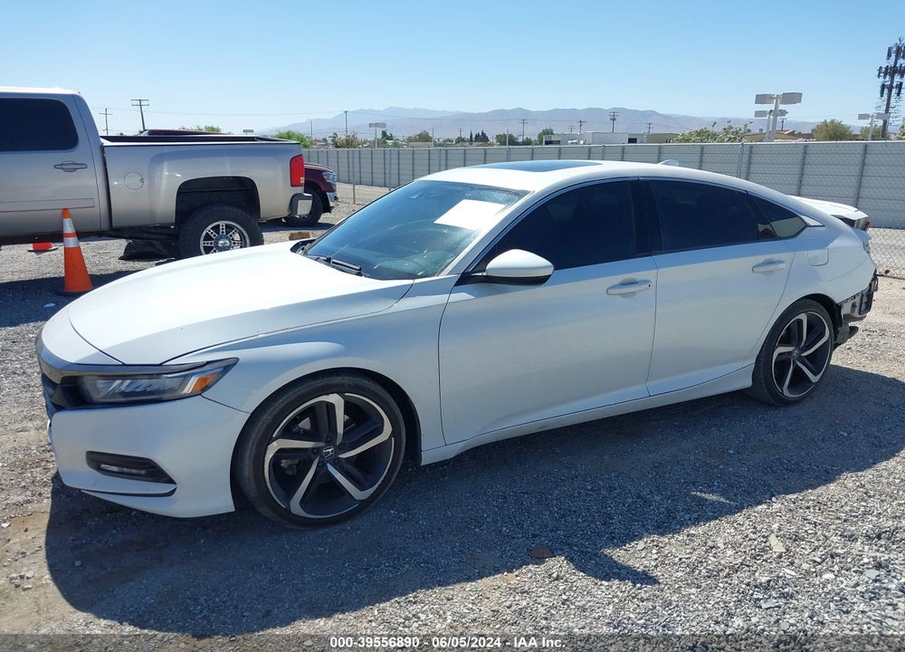 2018 HONDA ACCORD SPORT 2.0T VIN: 1HGCV2F30JA050812