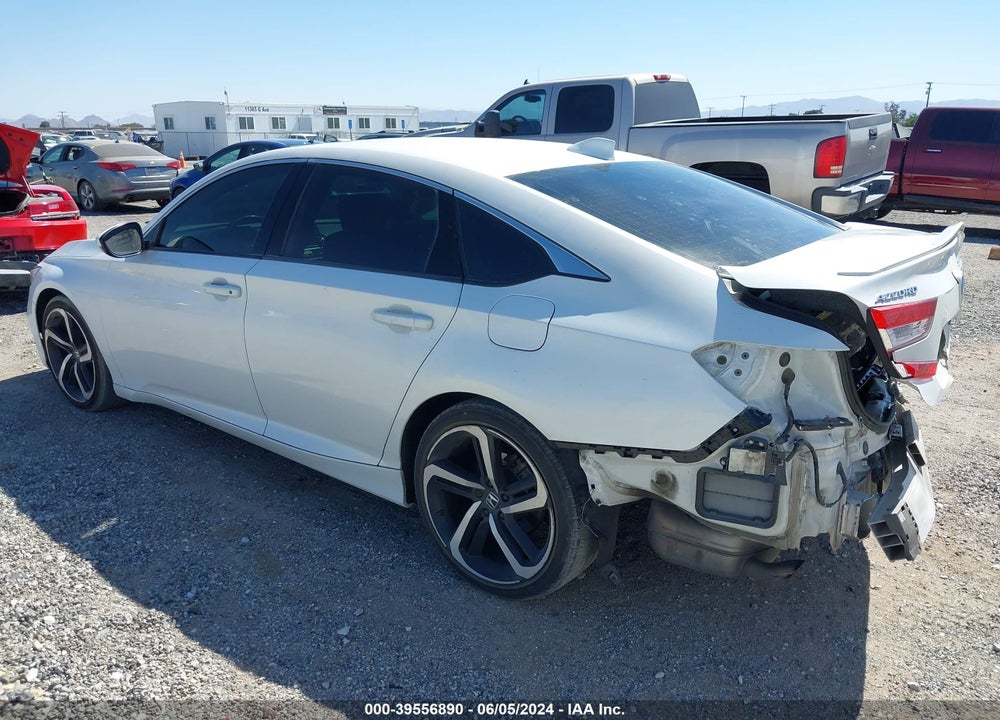 2018 HONDA ACCORD SPORT 2.0T VIN: 1HGCV2F30JA050812