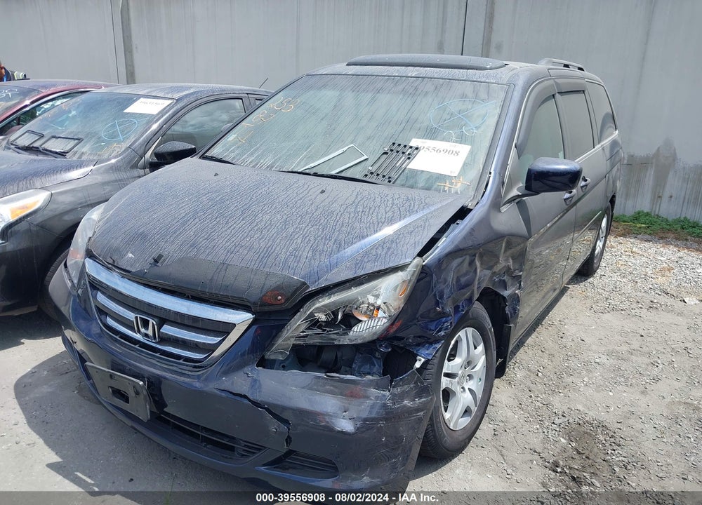 2007 HONDA ODYSSEY EX-L VIN: 5FNRL38767B030763