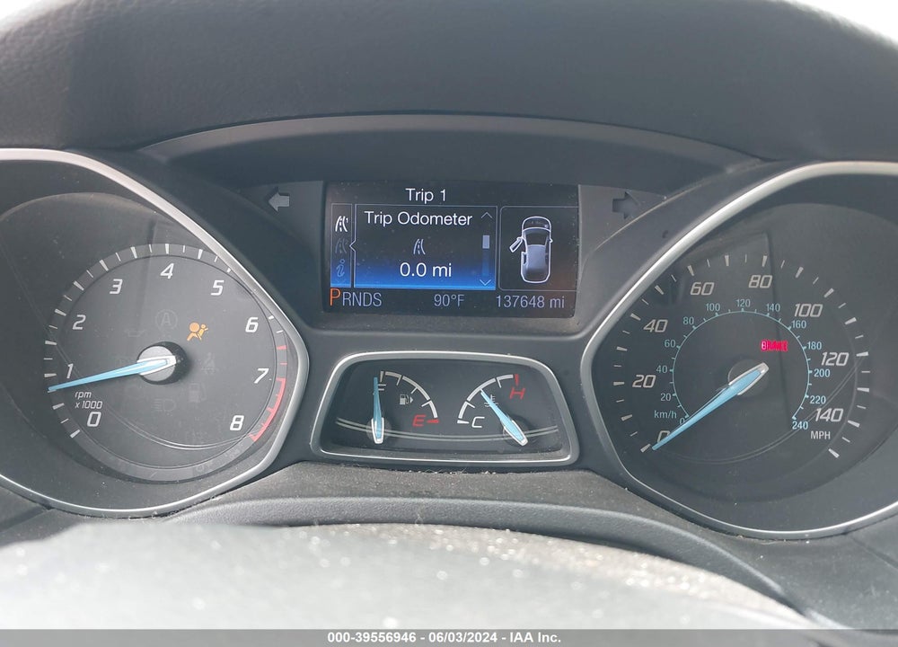 2013 FORD FOCUS TITANIUM VIN: 1FADP3N20DL144473