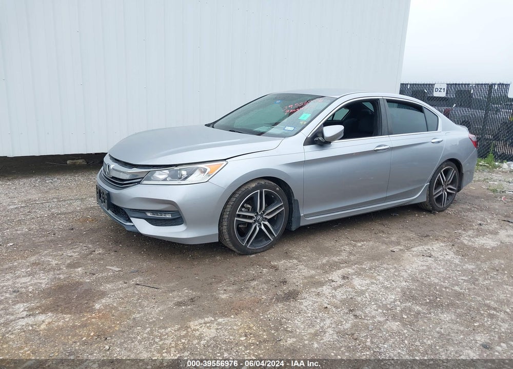 2017 HONDA ACCORD SPORT VIN: 1HGCR2F57HA256970