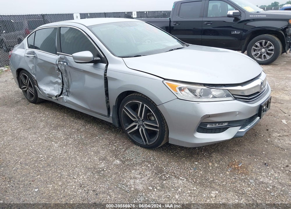 2017 HONDA ACCORD SPORT VIN: 1HGCR2F57HA256970
