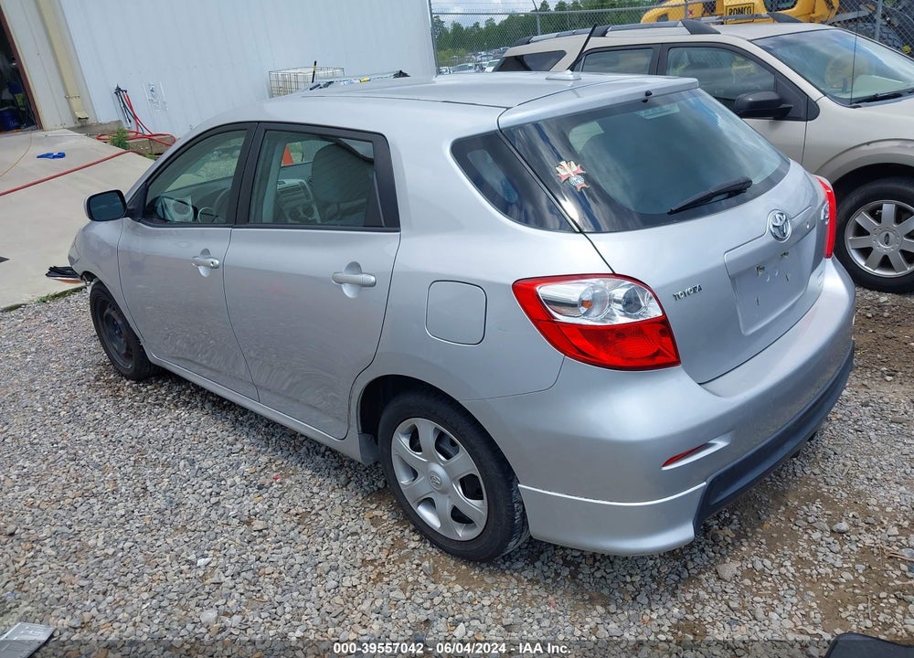2009 TOYOTA MATRIX S VIN: 2T1KE40E39C019853