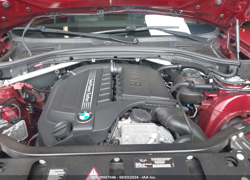 2014 BMW X3 XDRIVE35I VIN: 5UXWX7C58E0E82165