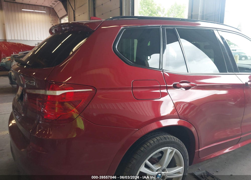2014 BMW X3 XDRIVE35I VIN: 5UXWX7C58E0E82165