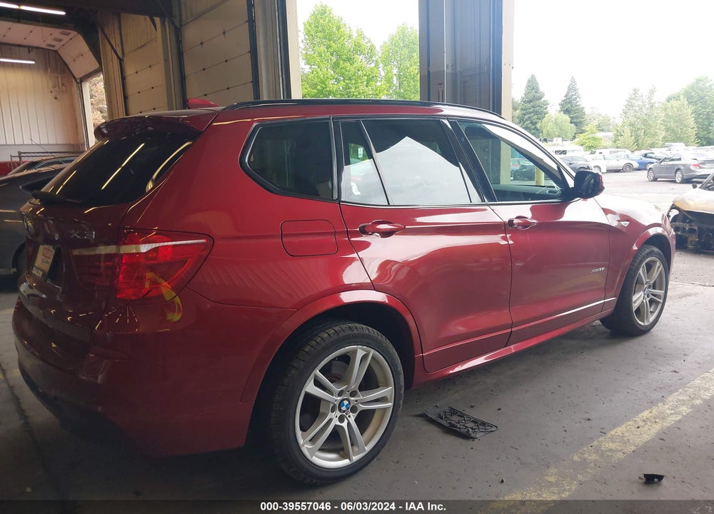 2014 BMW X3 XDRIVE35I VIN: 5UXWX7C58E0E82165
