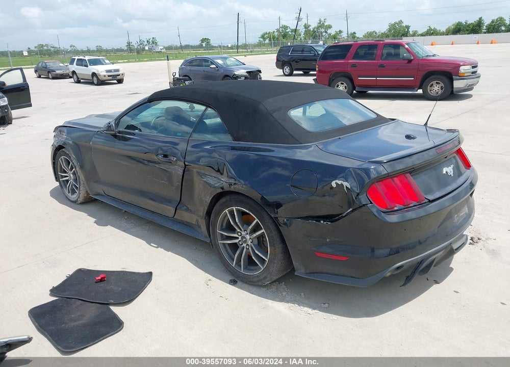 2016 FORD MUSTANG ECOBOOST PREMIUM VIN: 1FATP8UH9G5275604