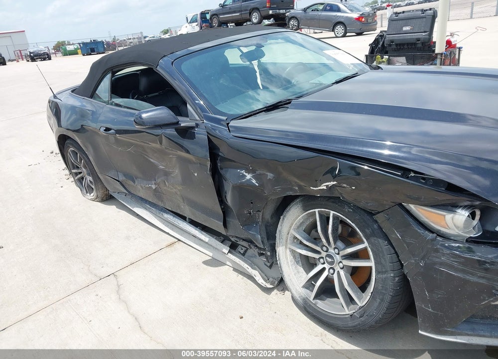 2016 FORD MUSTANG ECOBOOST PREMIUM VIN: 1FATP8UH9G5275604