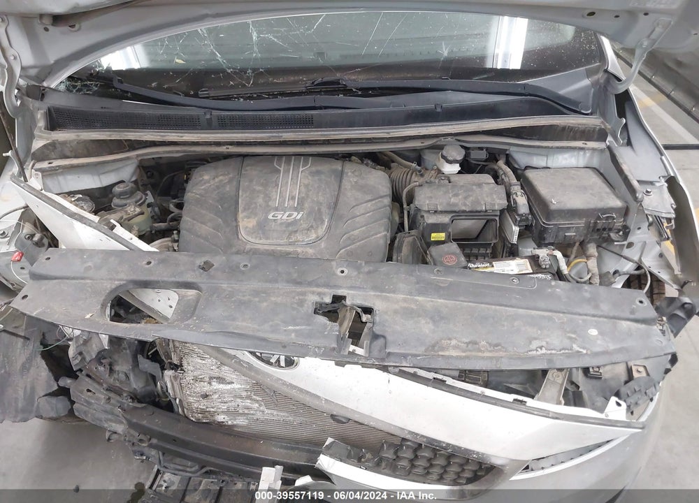 2016 KIA SEDONA L VIN: KNDMA5C12G6156838