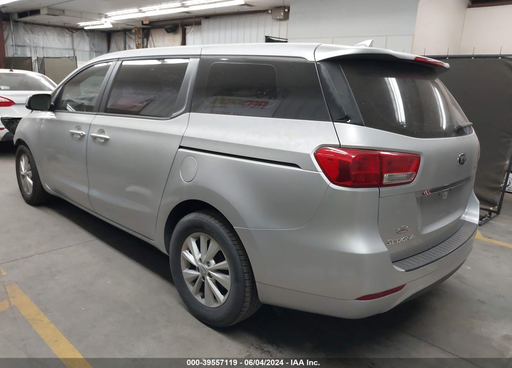 2016 KIA SEDONA L VIN: KNDMA5C12G6156838