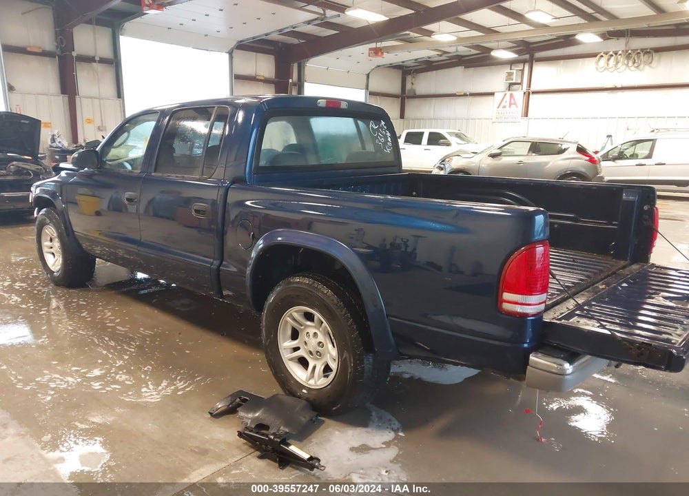 2004 DODGE DAKOTA SLT VIN: 1D7HL48NX4S584635