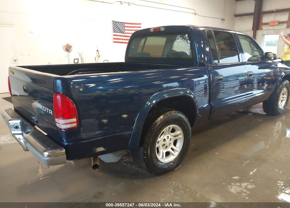 2004 DODGE DAKOTA SLT VIN: 1D7HL48NX4S584635