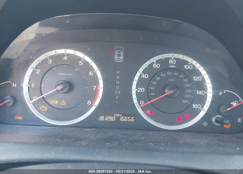2009 HONDA ACCORD 2.4 LX VIN: 1HGCP26329A198319