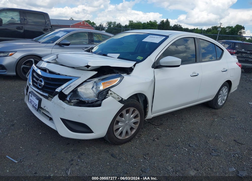2019 NISSAN VERSA 1.6 SV VIN: 3N1CN7AP0KL870830