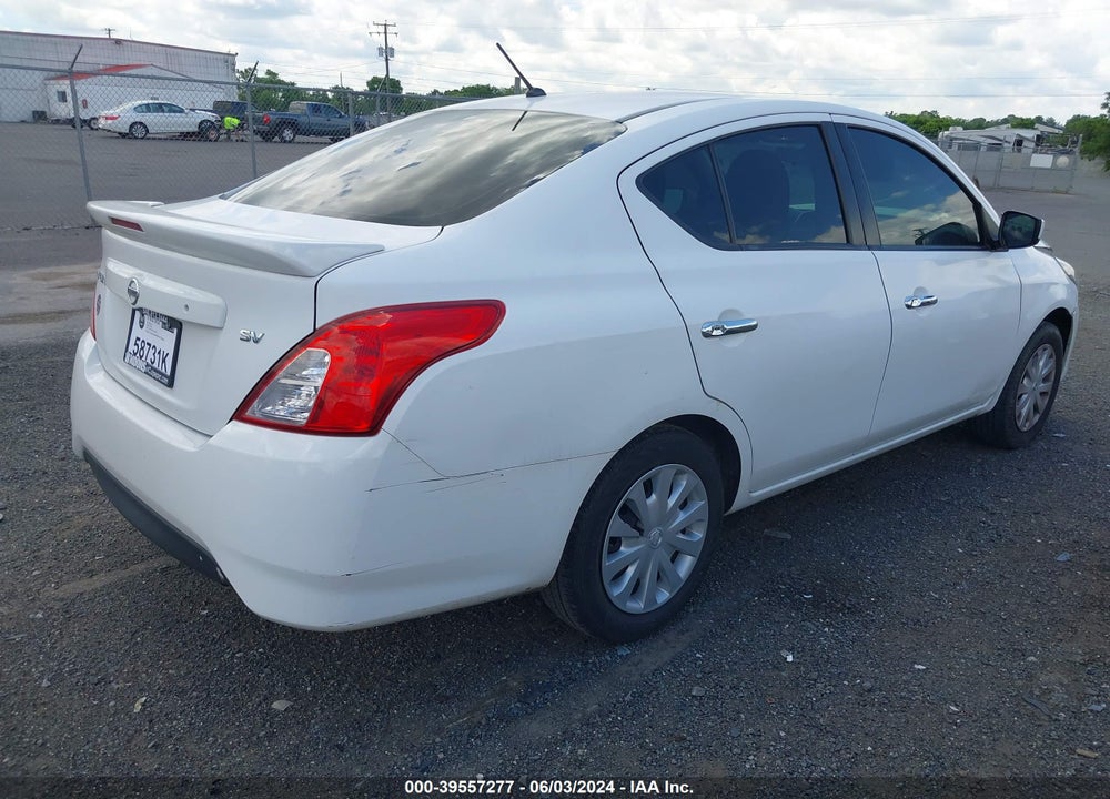 2019 NISSAN VERSA 1.6 SV VIN: 3N1CN7AP0KL870830