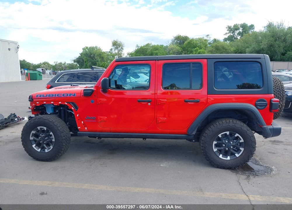2024 JEEP WRANGLER 4XE RUBICON 4X4 VIN: 1C4RJXR60RW206305