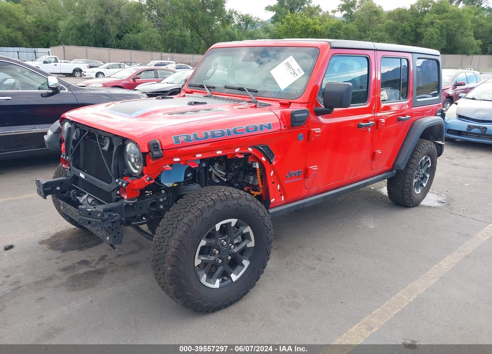 2024 JEEP WRANGLER 4XE RUBICON 4X4 VIN: 1C4RJXR60RW206305
