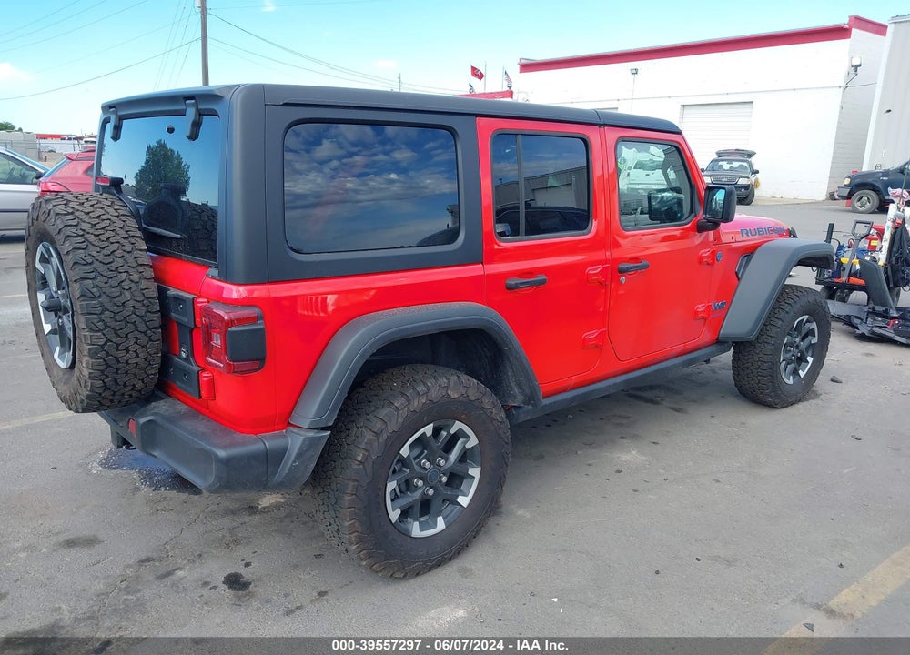 2024 JEEP WRANGLER 4XE RUBICON 4X4 VIN: 1C4RJXR60RW206305