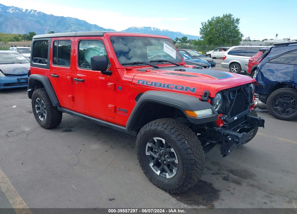 2024 JEEP WRANGLER 4XE RUBICON 4X4 VIN: 1C4RJXR60RW206305