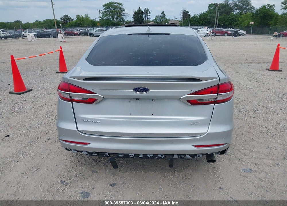 2019 FORD FUSION SE VIN: 3FA6P0HD8KR267649