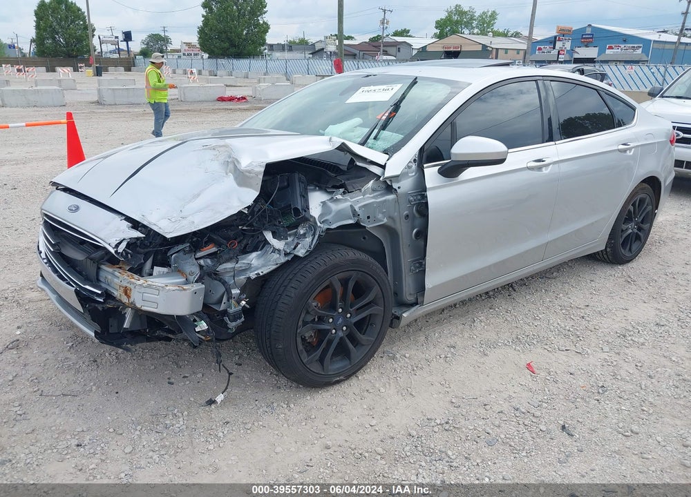 2019 FORD FUSION SE VIN: 3FA6P0HD8KR267649