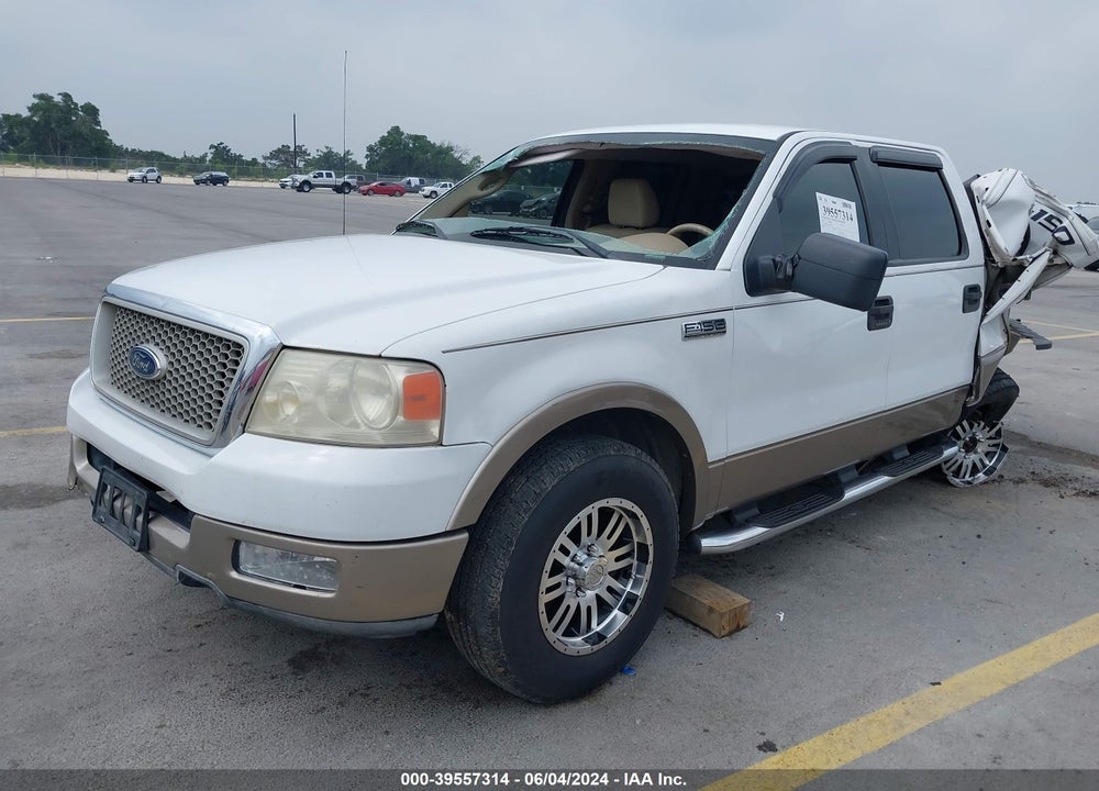 2004 FORD F-150 VIN: 1FTPW12544KD65139
