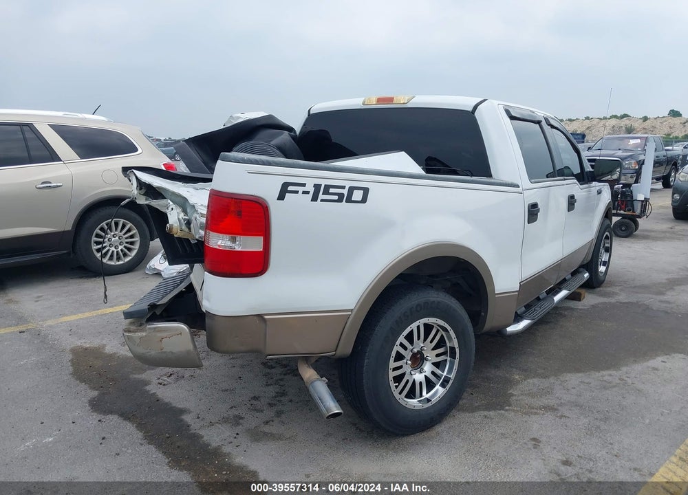 2004 FORD F-150 VIN: 1FTPW12544KD65139