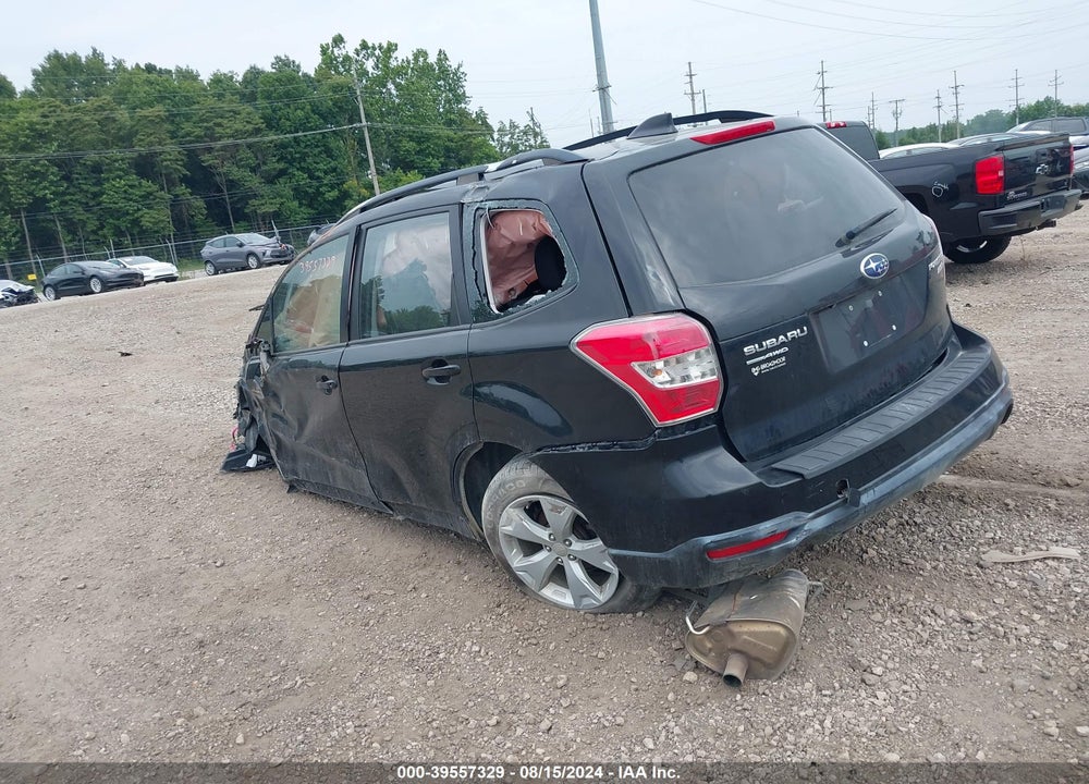 2016 SUBARU FORESTER 2.5I VIN: JF2SJABC7GH440801