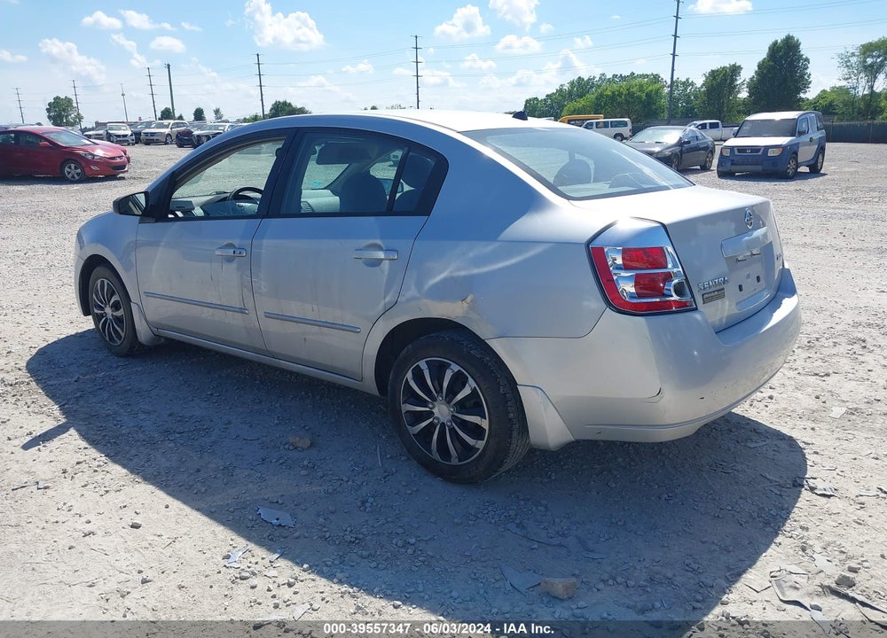 2007 NISSAN SENTRA 2.0S VIN: 3N1AB61EX7L653902