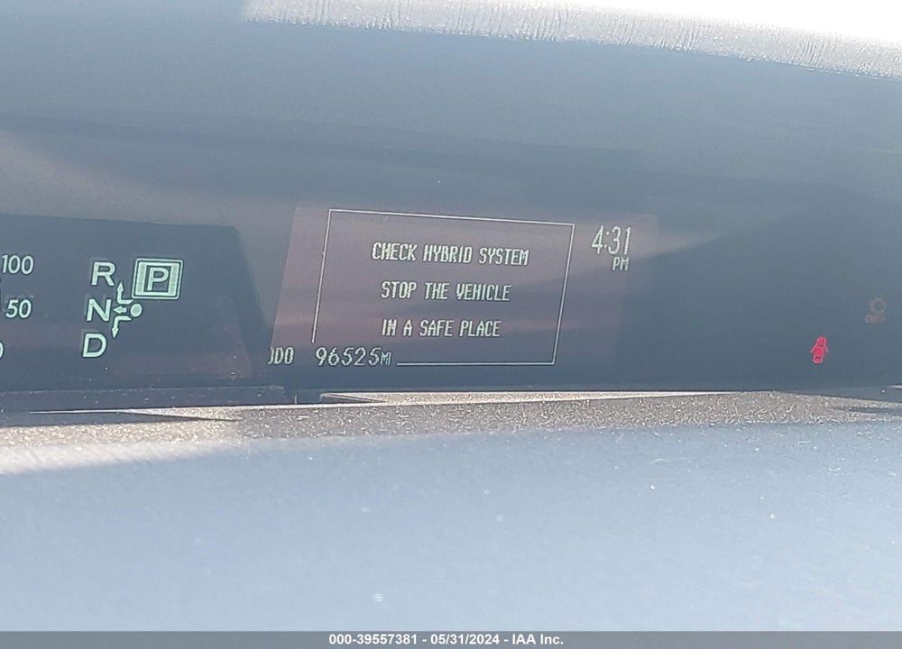 2015 TOYOTA PRIUS PLUG-IN BASE (CVT) VIN: JTDKN3DP4F3071535