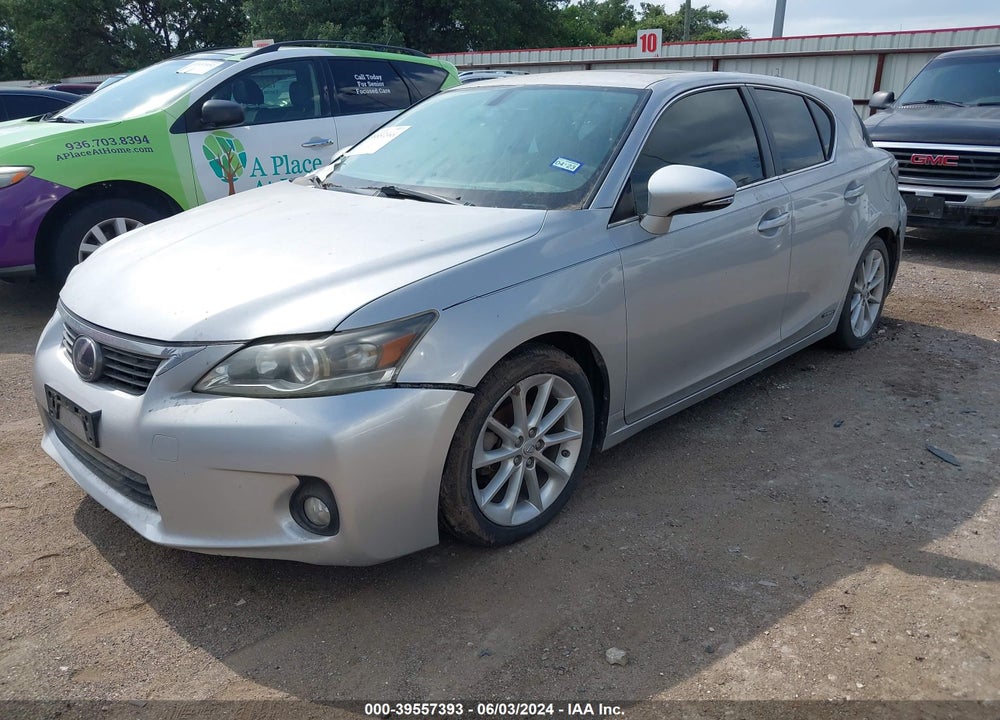 2011 LEXUS CT 200H PREMIUM VIN: JTHKD5BHXB2040203