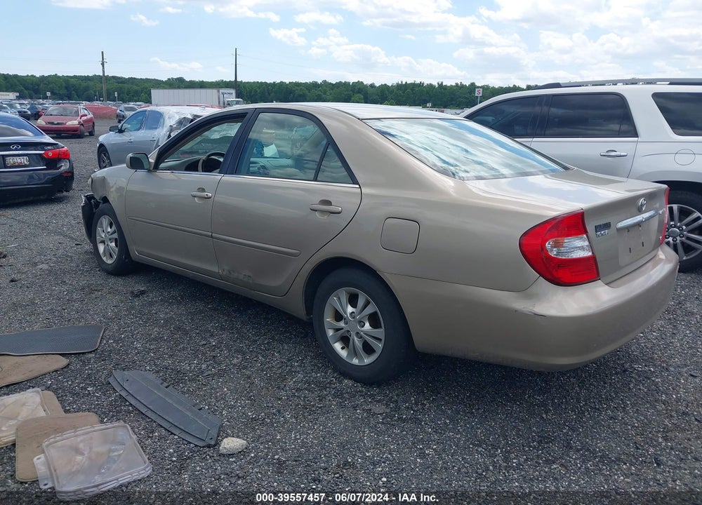 2004 TOYOTA CAMRY LE V6 VIN: 4T1BF32K74U577643
