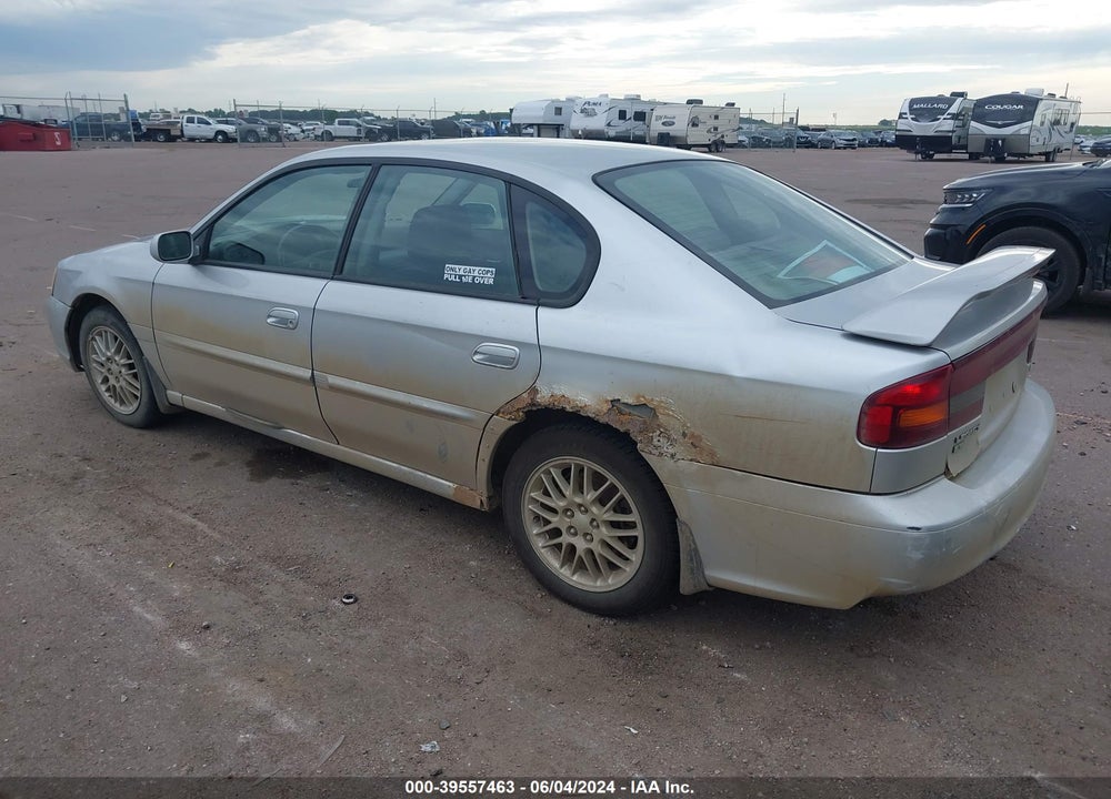 2003 SUBARU LEGACY L/L W/SPECIAL EDITION PACKAGE VIN: 4S3BE635037207617