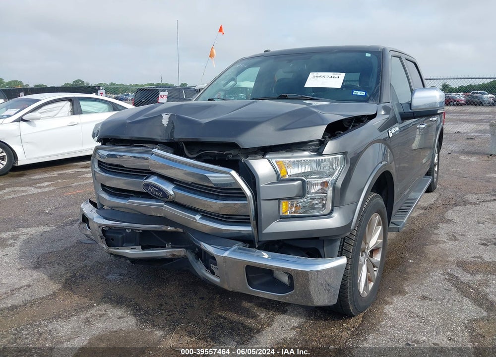 2016 FORD F-150 LARIAT VIN: 1FTEW1CF7GKD14821