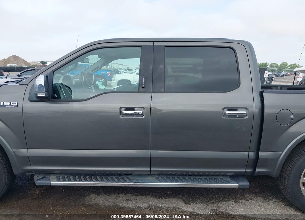 2016 FORD F-150 LARIAT VIN: 1FTEW1CF7GKD14821