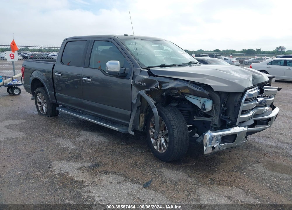 2016 FORD F-150 LARIAT VIN: 1FTEW1CF7GKD14821