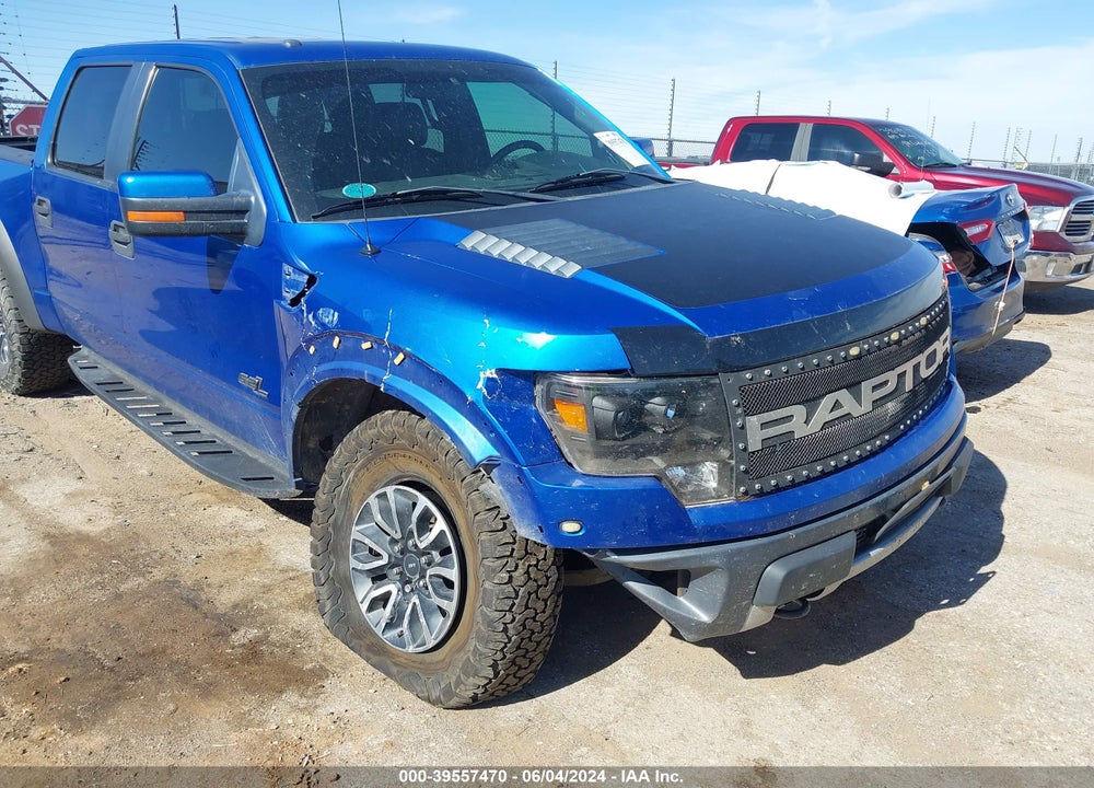 2012 FORD F-150 SVT RAPTOR VIN: 1FTFW1R69CFC66981